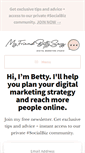 Mobile Screenshot of myfriendbettysays.com